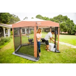 Coleman 12 X 10 Back Home™ Screened Canopy Sun Shelter With Instant Setup -Camp And Explore 02 01 2000028003 3000002458 2000025985 2000024165 2000032831 2000020279 12491