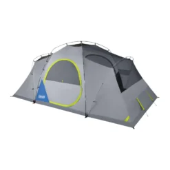 Coleman Skydome™ 10-Person Camping Tent XL, Blue Nights -Camp And Explore 10P20MODIFIED20DOME Blue20Nights 2 Front Angle Fly20Off 236