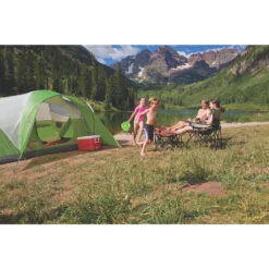 Coleman 6-Person Montana™ Cabin Camping Tent With Extended Awning -Camp And Explore 2000001593 LS