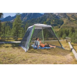 Coleman 10 X 10 Screened Canopy Sun Shelter With Instant Setup -Camp And Explore 2000004415 LS