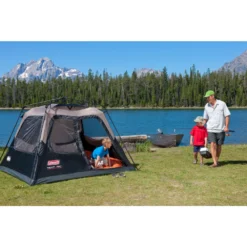 Coleman 4-Person Cabin Camping Tent With Instant Setup -Camp And Explore 2000007830 LS
