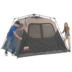 Coleman 4-Person Cabin Camping Tent With Instant Setup -Camp And Explore 2000007831 Step5