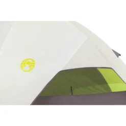 Coleman 6-Person Steel Creek™ Fast Pitch™ Dome Camping Tent With Screen Room, Green 10 Coleman 6-Person Steel Creek™ Fast Pitch™ Dome Camping Tent With Screen Room, Green -Camp And Explore 2000018059 awning