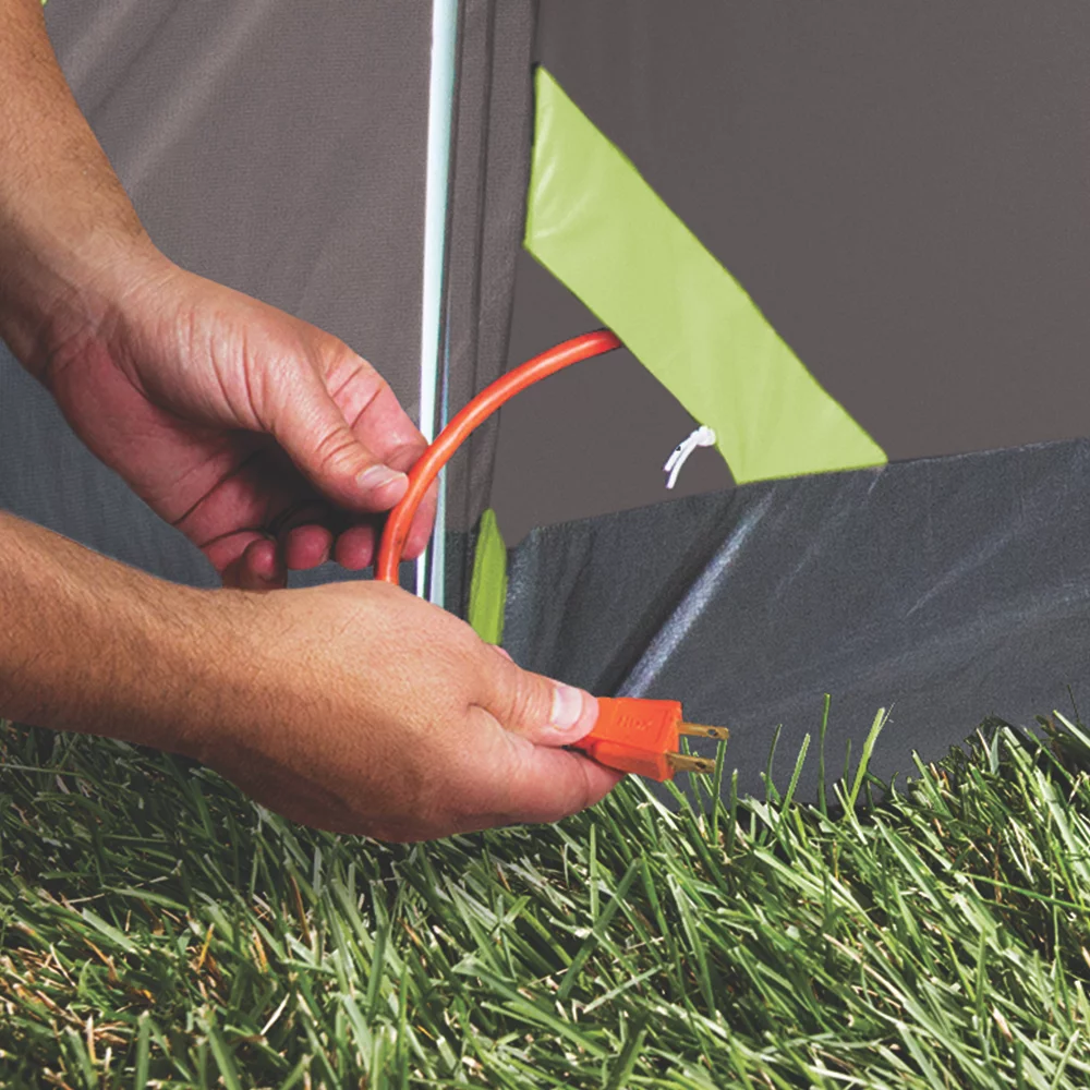 Coleman 6-Person Steel Creek™ Fast Pitch™ Dome Camping Tent With Screen Room, Green 6 Coleman 6-Person Steel Creek™ Fast Pitch™ Dome Camping Tent With Screen Room, Green - Image 6