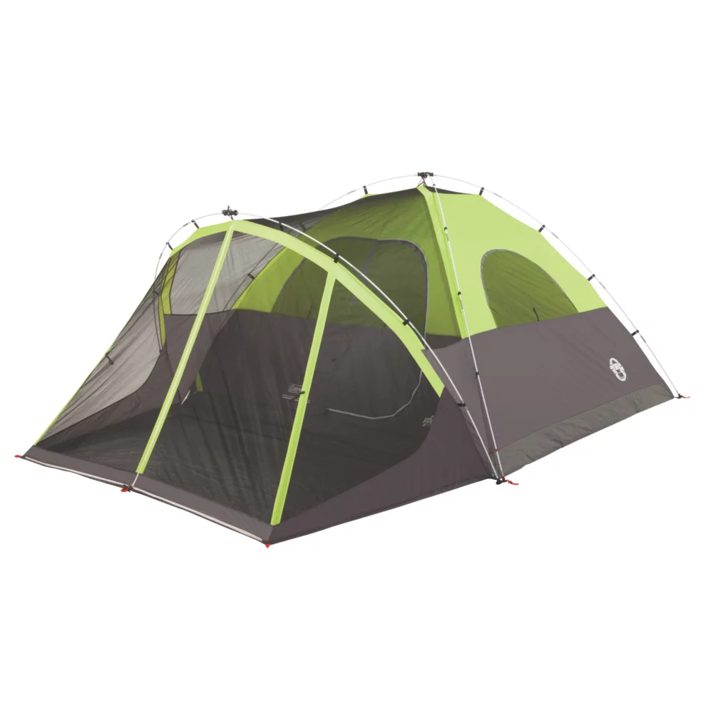 Coleman 6-Person Steel Creek™ Fast Pitch™ Dome Camping Tent With Screen Room, Green 2 Coleman 6-Person Steel Creek™ Fast Pitch™ Dome Camping Tent With Screen Room, Green - Image 2