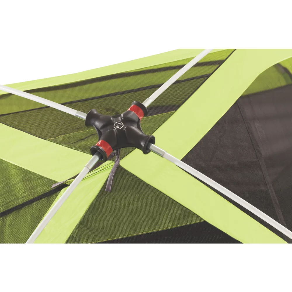 Coleman 6-Person Steel Creek™ Fast Pitch™ Dome Camping Tent With Screen Room, Green 5 Coleman 6-Person Steel Creek™ Fast Pitch™ Dome Camping Tent With Screen Room, Green - Image 5