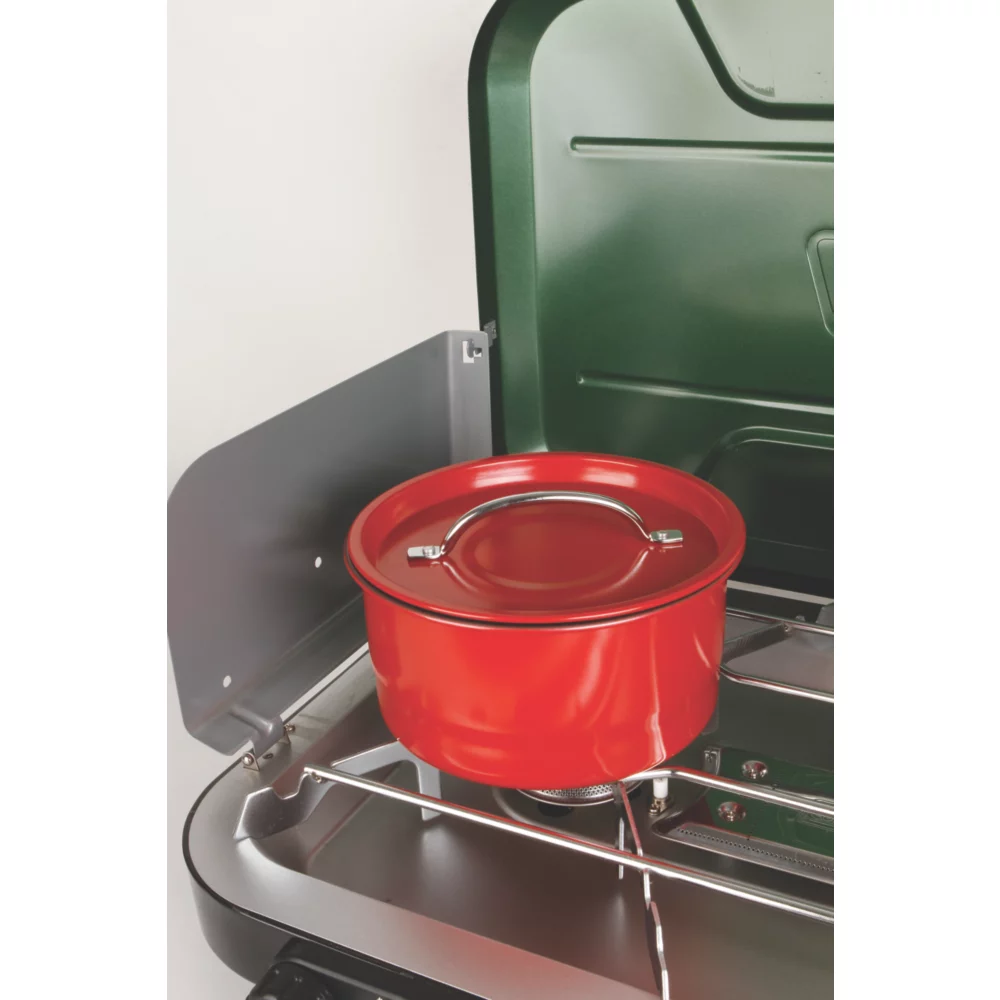 Coleman Even-Temp™ Propane Gas Camping Stove, 3-Burner 4 Coleman Even-Temp™ Propane Gas Camping Stove, 3-Burner - Image 4