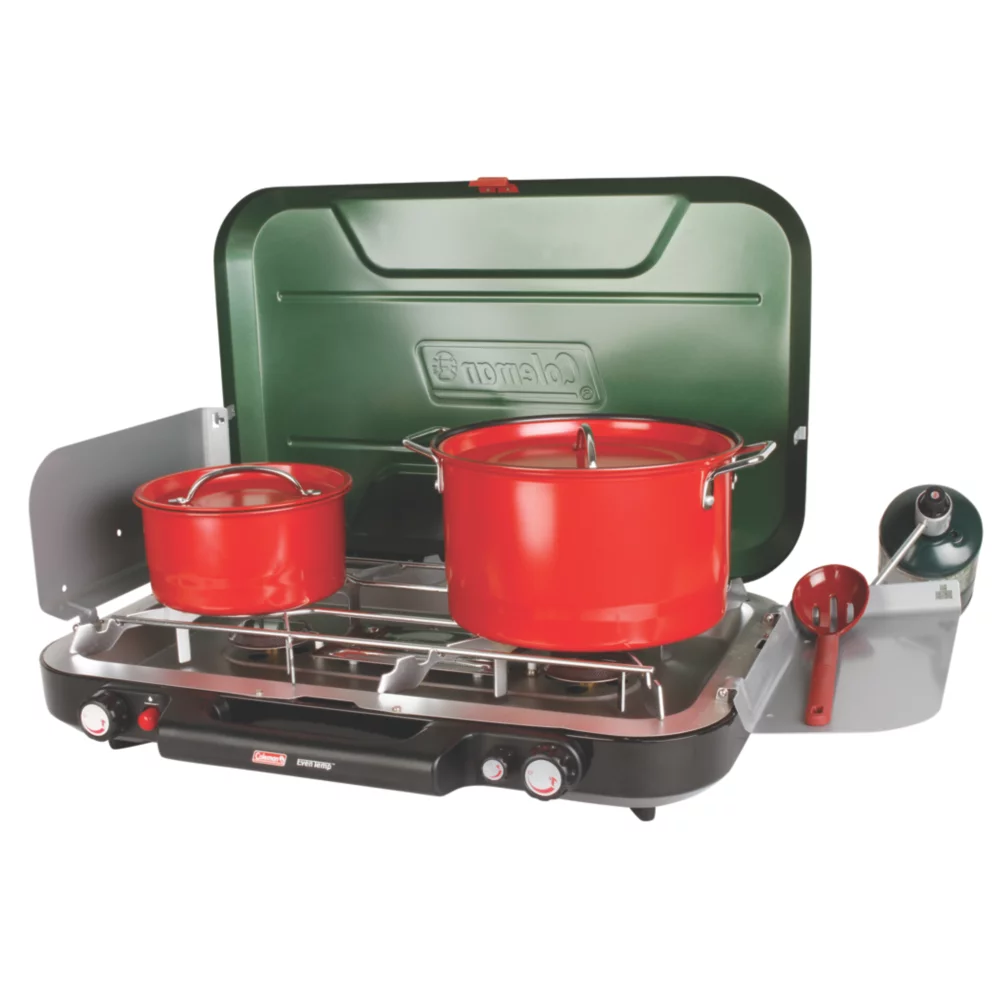 Coleman Even-Temp™ Propane Gas Camping Stove, 3-Burner 3 Coleman Even-Temp™ Propane Gas Camping Stove, 3-Burner - Image 3