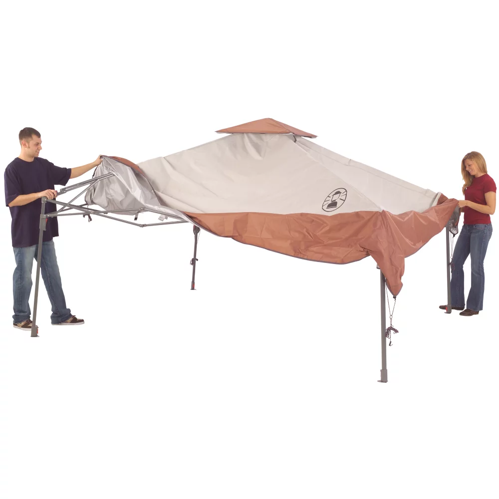 Coleman 13 X 13 Canopy Sun Shelter, Khaki 3 Coleman 13 X 13 Canopy Sun Shelter, Khaki - Image 3