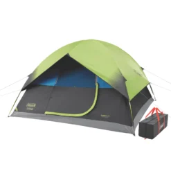 Coleman 6-Person Dark Room Sundome Tent -Camp And Explore 2000032254 coleman darkroom sundome tent 6person angle203