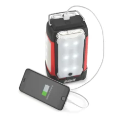 Coleman 2-panel 400 Lumen Lantern 13 Coleman 2-panel 400 Lumen Lantern -Camp And Explore 2000032683 coleman multi panel expansion 2 panel lantern duo red front of pack detail 1