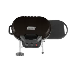 Coleman RoadTrip® 225 Portable Stand-Up Propane Grill 10 Coleman RoadTrip® 225 Portable Stand-Up Propane Grill -Camp And Explore 2000033048 225 Stand Up Coleman Black Overhead on Grill Closed20copy