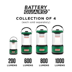 Coleman 1000 Lumens LED Lantern With BatteryGuard™, Green -Camp And Explore 2000033983 6 ATF