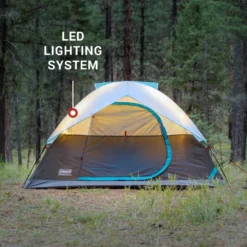 Coleman OneSource™ Rechargeable 6-Person Camping Dome Tent With Airflow System & LED Lighting -Camp And Explore 2000035457 OneSource ATF 4 1 1