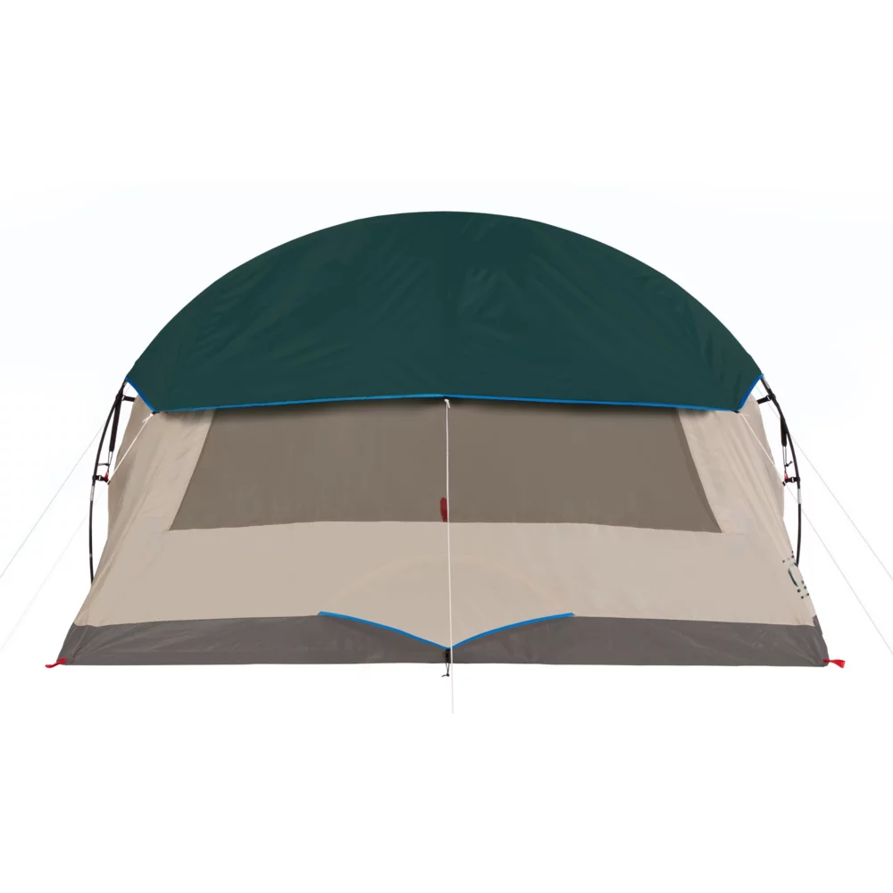 Coleman 4-Person Cabin Tent With Screened Porch, Evergreen 7 Coleman 4-Person Cabin Tent With Screened Porch, Evergreen - Image 7