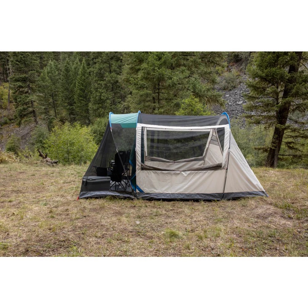 Coleman 6-Person Cabin Tent With Enclosed Weatherproof Screened Porch, Evergreen 6 Coleman 6-Person Cabin Tent With Enclosed Weatherproof Screened Porch, Evergreen - Image 6