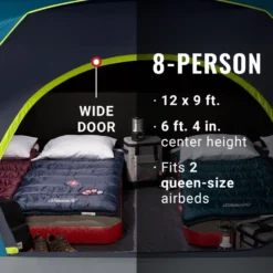 Coleman 8-Person Dark Room™ Skydome™ Camping Tent -Camp And Explore 2000035973 GSM ATF 6