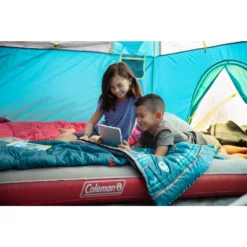 Coleman Kids 50°F Cool-Weather Sleeping Bag, Teal 7 Coleman Kids 50°F Cool-Weather Sleeping Bag, Teal -Camp And Explore 2018 Montana 106 Lifestyle