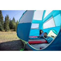 Coleman Kids 50°F Cool-Weather Sleeping Bag, Teal 8 Coleman Kids 50°F Cool-Weather Sleeping Bag, Teal -Camp And Explore 2018 Montana 110 Lifestyle