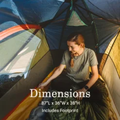 Coleman PEAK1™ 1-Person Backpacking Tent​ -Camp And Explore 2155600 ATF6