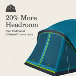 Coleman Skydome™ 6-Person Screen Room Camping Tent With Dark Room™ Technology -Camp And Explore 2155647 ATF5