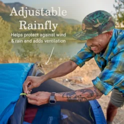 Coleman 4-Person Camp Burst™ Pop-Up Tent With Dark Room™ Technology -Camp And Explore 2155649 ATF4