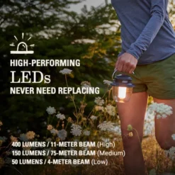 Coleman Classic Recharge 400 Lumens LED Lantern -Camp And Explore 2155750 ATF3