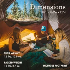 Coleman PEAK1™ 6-Person Dome Tent​ -Camp And Explore 2155771 ATF6