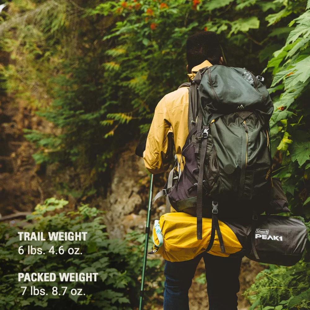 Coleman PEAK1™ 3-Person Backpacking Tent 4 Coleman PEAK1™ 3-Person Backpacking Tent - Image 4