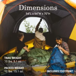Coleman PEAK1™ 4-Person Dome Tent​ -Camp And Explore 2155774 ATF6