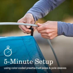 Coleman Skydome™ 4-Person Screen Room Camping Tent With Dark Room™ Technology -Camp And Explore 2155782 ATF3