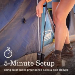 Coleman Skydome™ XL 10-Person Camping Tent With Dark Room™ Technology -Camp And Explore 2155783 ATF3