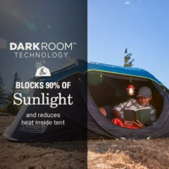 Coleman 2-Person Camp Burst™ Pop-Up Tent With Dark Room™ Technology -Camp And Explore 2155786 ATF3