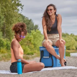 Coleman Atlas Series 62-Quart Wheeled Cooler With Wheels -Camp And Explore 2156019 ATF7