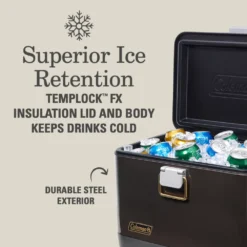 Coleman 1900 Collection™ 20-Quart Steel Belted® Cooler -Camp And Explore 2156043 1900Collection 20QT Cooler ATF3