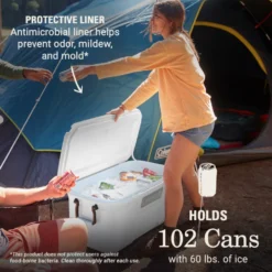 Coleman Atlas Series 120-Quart Marine Cooler -Camp And Explore 2156051 ATF5 1