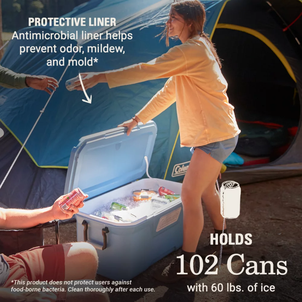 Coleman Atlas Series 120-Quart Cooler 5 Coleman Atlas Series 120-Quart Cooler - Image 5