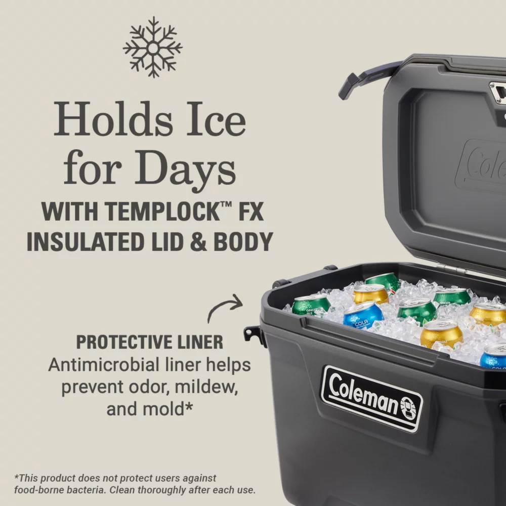 Coleman Convoy™ Series 55-Quart Cooler 3 Coleman Convoy™ Series 55-Quart Cooler - Image 3
