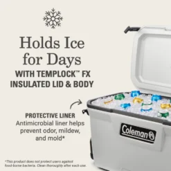 Coleman Convoy™ Series 100-Quart Cooler With Wheels -Camp And Explore 2156118 ATF3