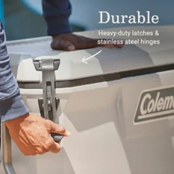 Coleman Convoy™ Series 100-Quart Cooler With Wheels -Camp And Explore 2156118 ATF4