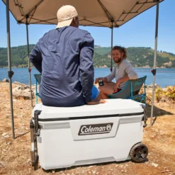 Coleman Convoy™ Series 100-Quart Cooler With Wheels -Camp And Explore 2156118 ATF7