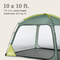 Coleman Skyshade™ 10 X 10 Screen Dome Canopy -Camp And Explore 2156413 ShelterSkyshadeScreendome10x10 Moss ATF6