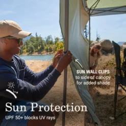 Coleman OASIS™ 10 X 10 Canopy With Sun Wall -Camp And Explore 2156418 OasisLite10x10CanopySunWallMoss ATF5