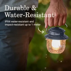 Coleman Classic 300 Lumens LED Lantern, Blue Nights -Camp And Explore 2156726 ATF5