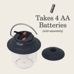 Coleman Classic 300 Lumens LED Lantern, Blue Nights -Camp And Explore 2156726 ATF6