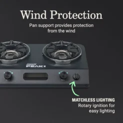 Coleman PEAK1™ 2-Burner Camping Stove -Camp And Explore 2157474 ATF3