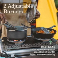 Coleman PEAK1™ 2-Burner Camping Stove -Camp And Explore 2157474 ATF4