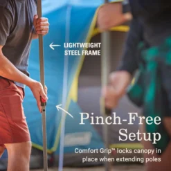 Coleman OASIS™ Lite 7 X 7 Canopy -Camp And Explore 2157497 OasisLite7x7CanopyRed ATF3