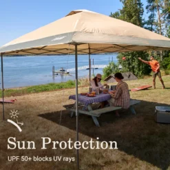 Coleman OASIS™ 13 X 13 Canopy 11 Coleman OASIS™ 13 X 13 Canopy -Camp And Explore 2157498 Oasis13x13CanopyLightOak ATF5