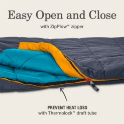 Coleman Big Bay™ 20° Big & Tall Contour Sleeping Bag -Camp And Explore 2158165 ATF5